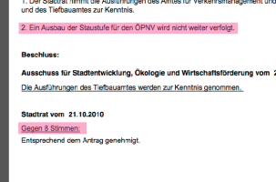abgelehnt...