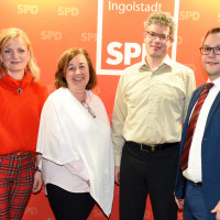 v.l. Marietta Eder, Karoline Schwärzli-Bühler, Dr. Christoph Spaeth, Christian De Lapuente