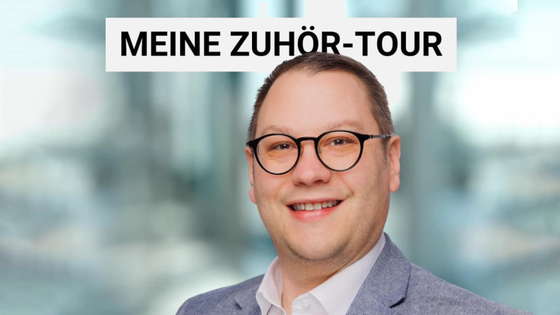 Kampagnenbild "Zuhörtour"